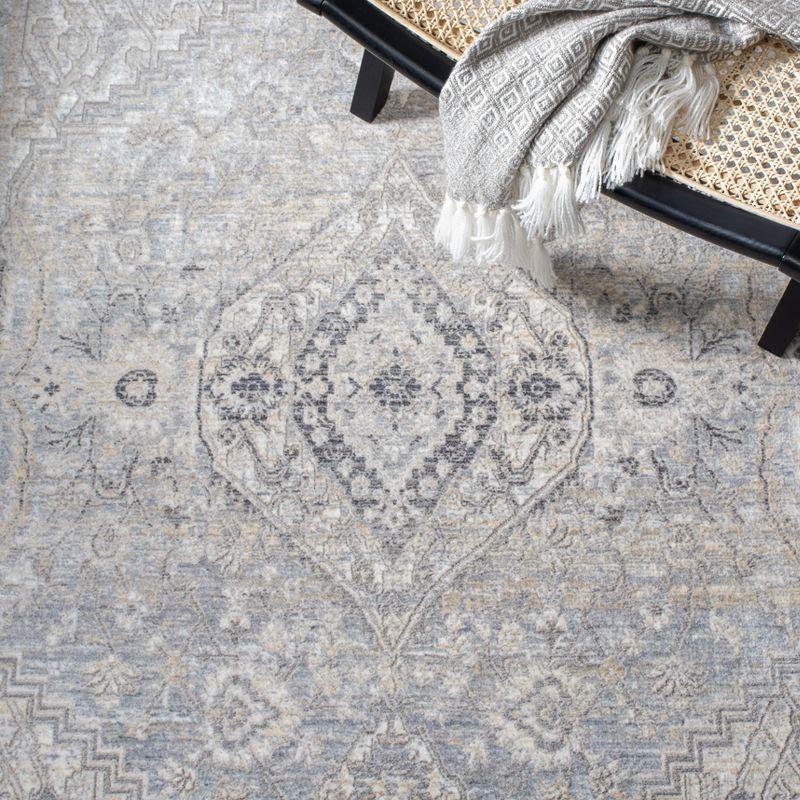 Dream DRM411 Power Loomed Indoor Accent Rug - Grey/Ivory - 2'6"x4' - Safavieh