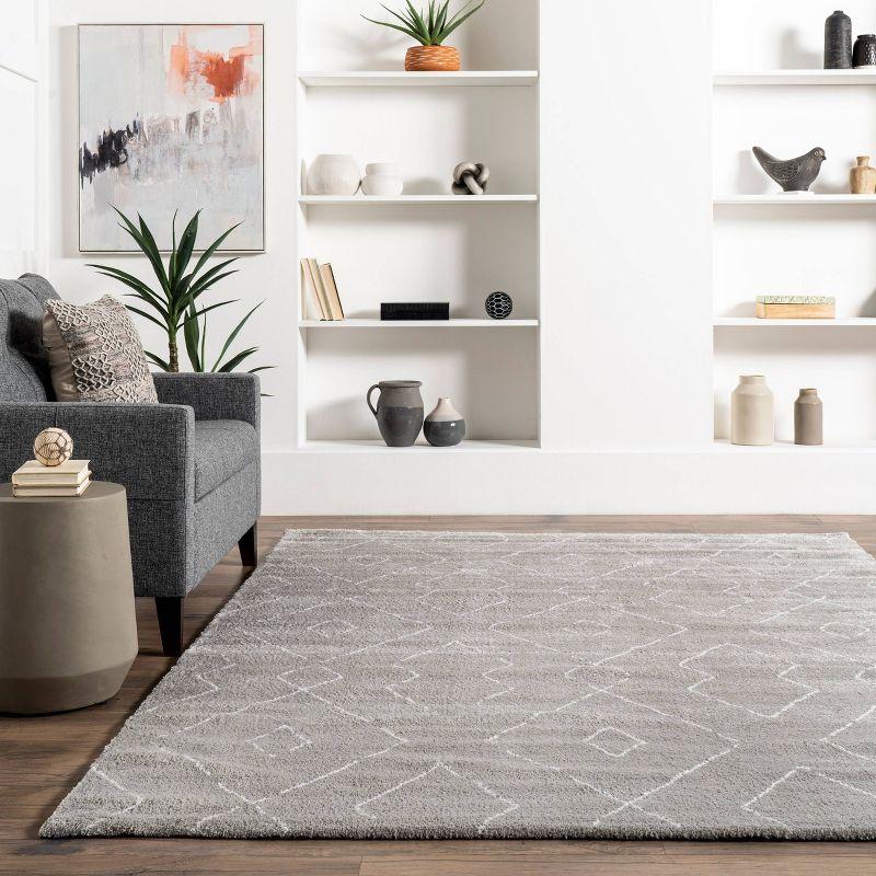 Hand Tufted Beaulah Shaggy Area Rug - nuLOOM