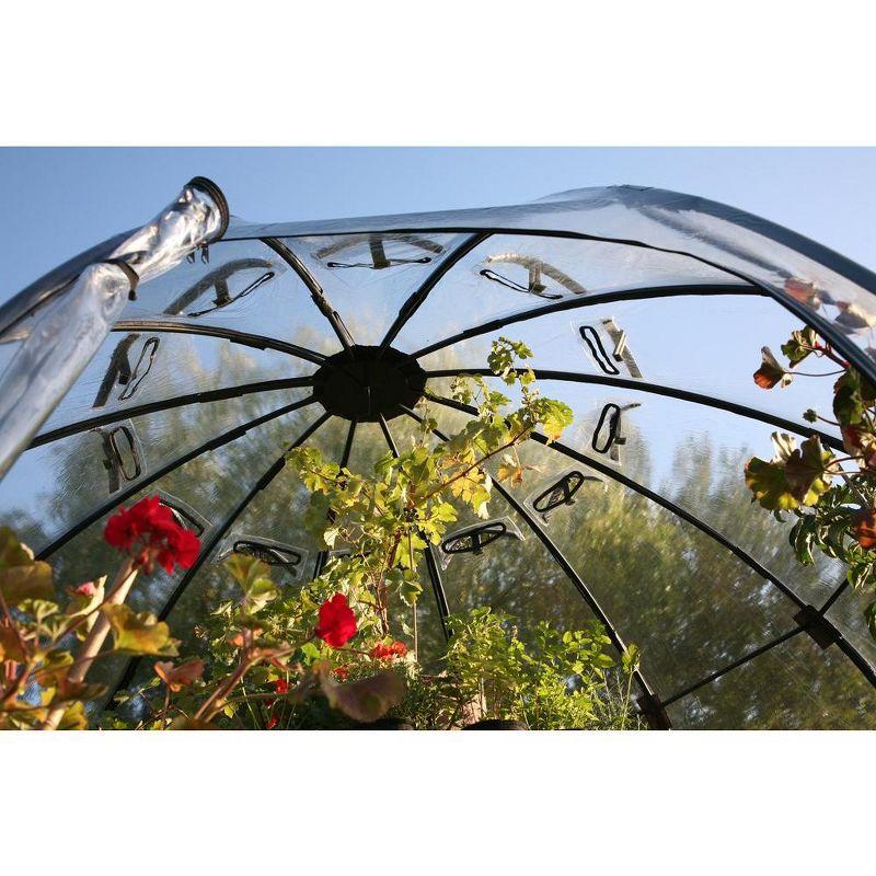 Haxnicks 11.5 Ft. W x 11.5 Ft. D Large Sunbubble Walk-in Greenhouse