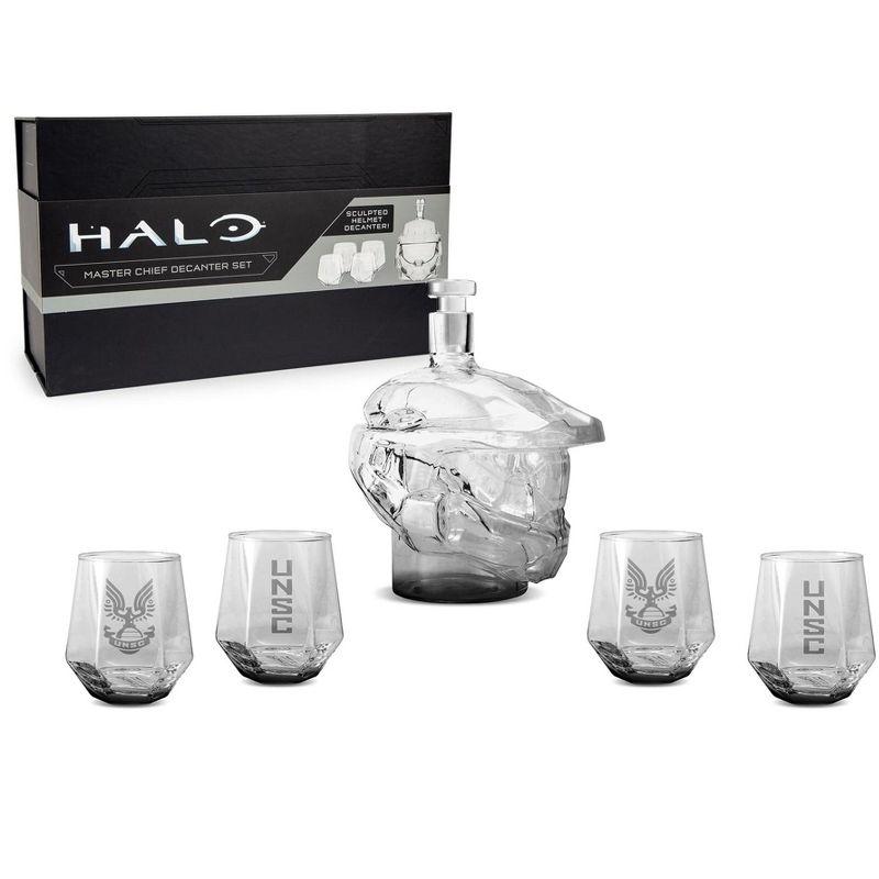 6 Piece Whiskey Decanter Set