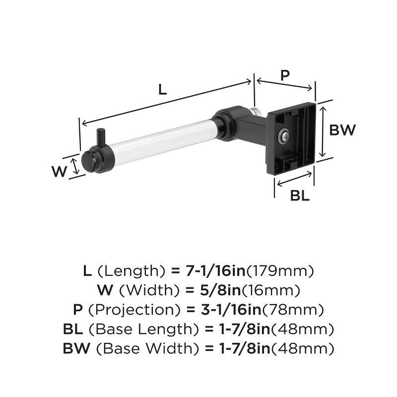 Glacio Wall Mount Toilet Paper Holder