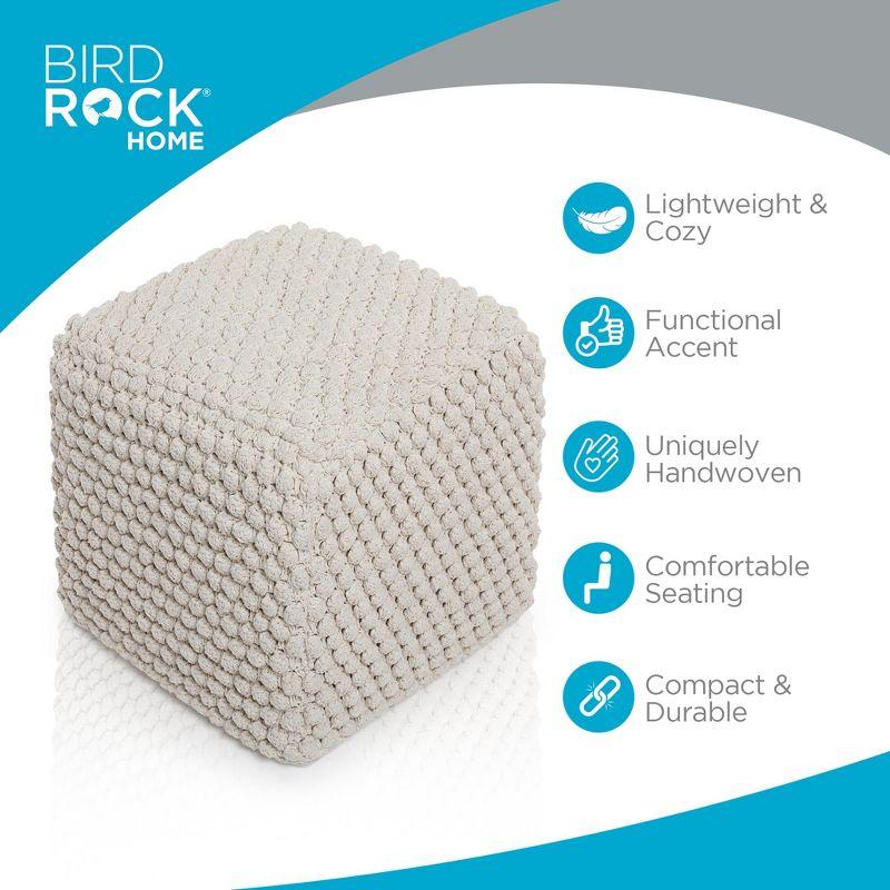 BirdRock Home Upholstered Pouf