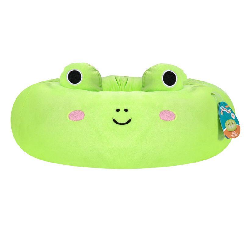 Small Green Frog Polyester Fiber Pet Bed