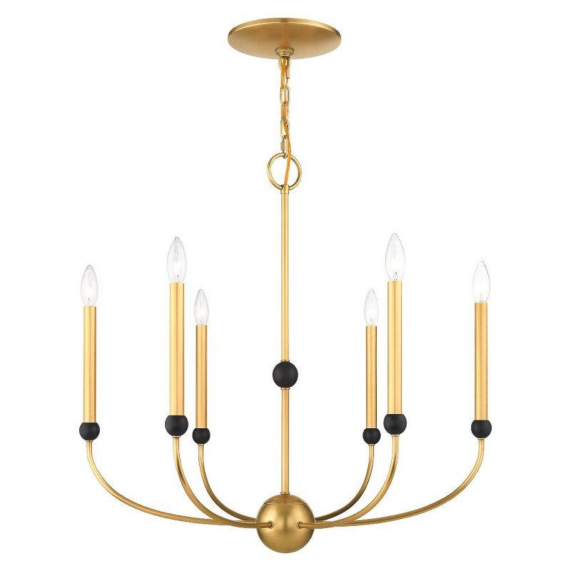 6 - Light Dimmable Chandelier