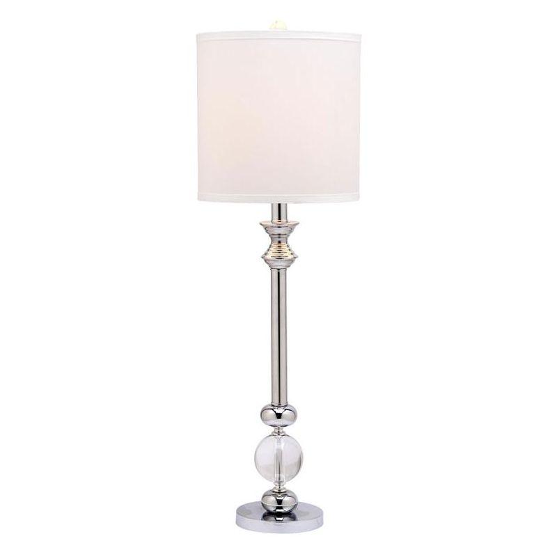 Erica Crystal Candlestick Lamp W/ USB Port (Set of 2) - 31 Inch Height - LIT4164 - Crystal - Safavieh