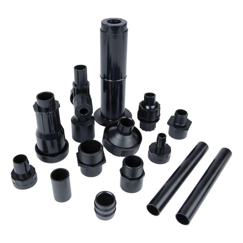 Tetra Fountain Set Pond Pump with 3 Fountain Patterns Electric Pond Pump 0.5GPH