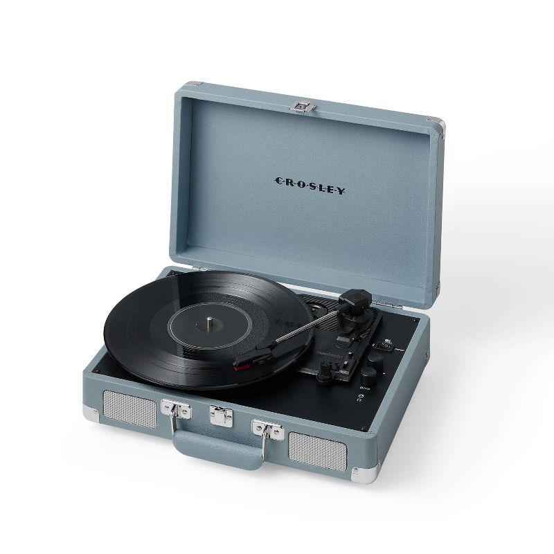 Tourmaline Portable Vintage Bluetooth Suitcase Record Player