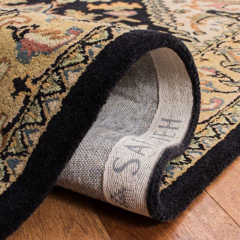 Heritage HG625 Handmade Accent Rug - 2'x3' - Black/Gold - Safavieh