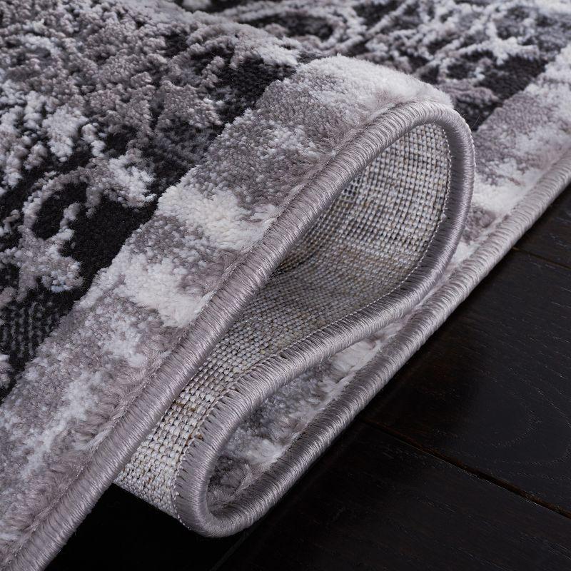 Amelia ALA298 Power Loomed Area Rug - Charcoal/Gray - 5'5"x7'7" - Safavieh.