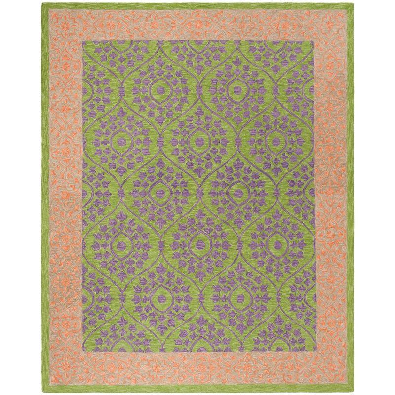 Suzani SZN102 Hand Hooked Area Rug  - Safavieh