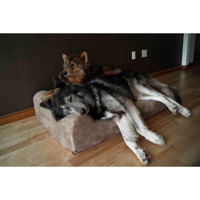 Big Barker 7" Orthopedic Dog Bed - Headrest Edition