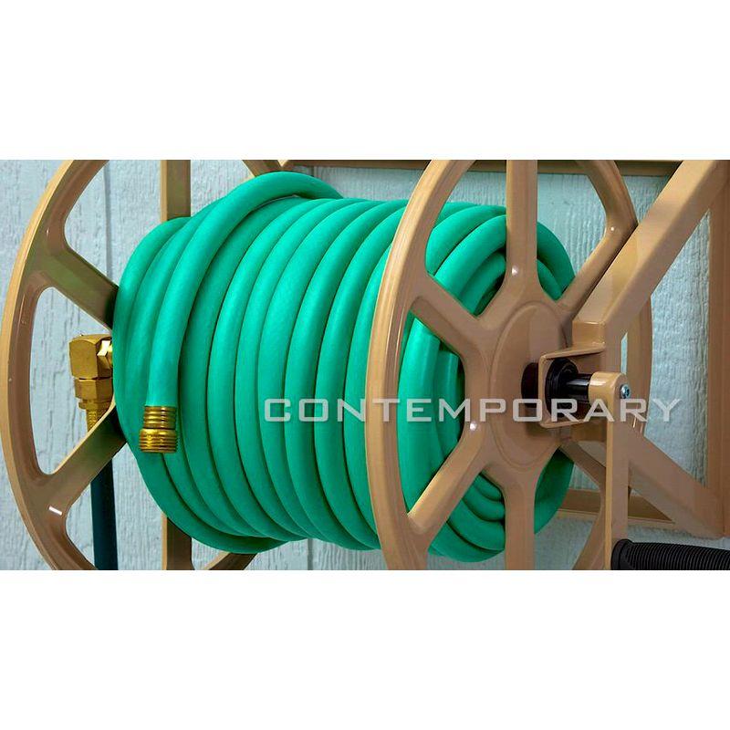 Liberty Garden 681 Wall Mounted 125 Foot Garden Hose Butler Hanger Organizer