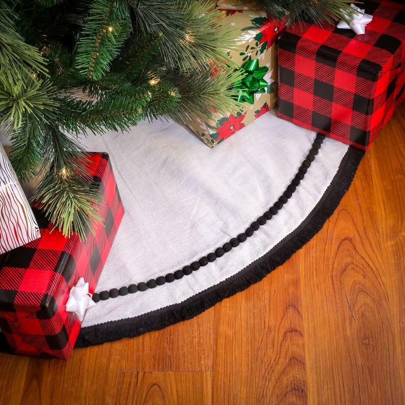 Embroidered Tree Skirt