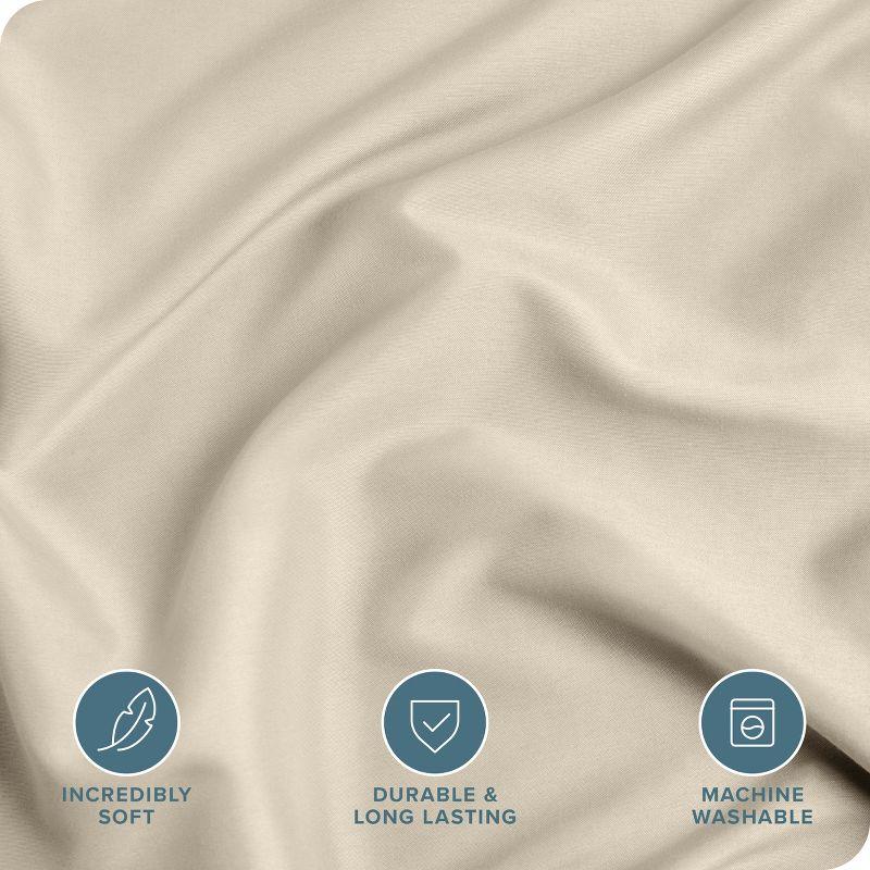 Bare Home Washed Microfiber Duvet Cover Set