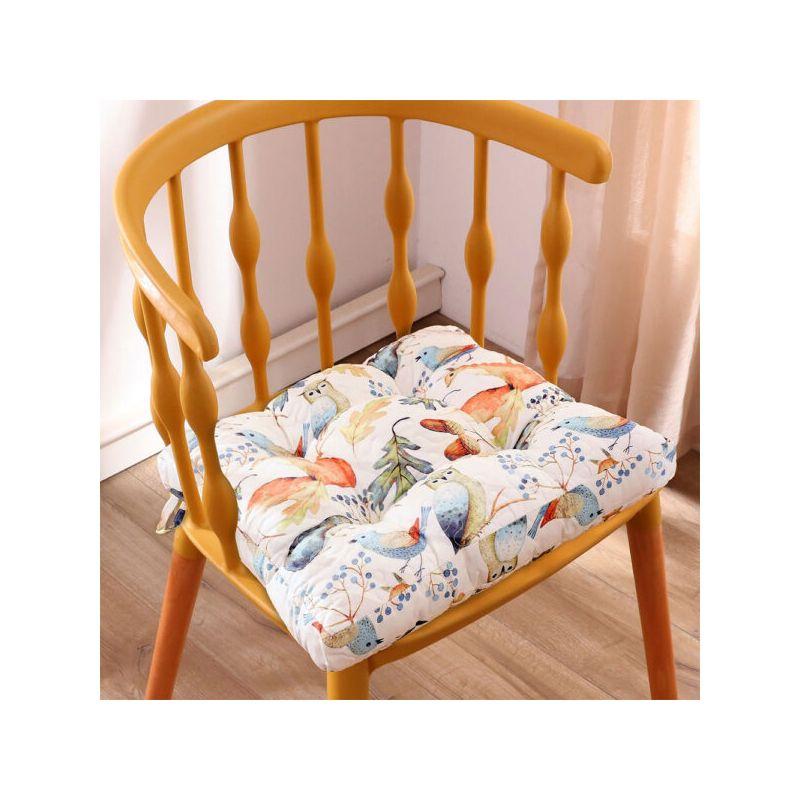 Barefoot Bungalow Quilted Reversible Indoor Chair Pad Cushion