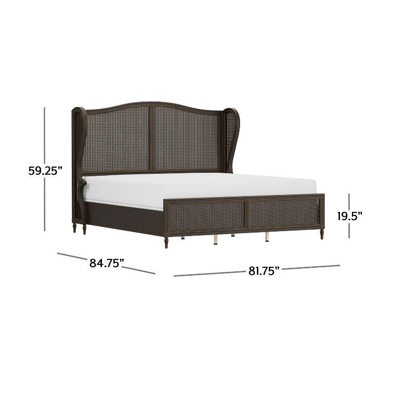 Gia Wingback Storage Bed