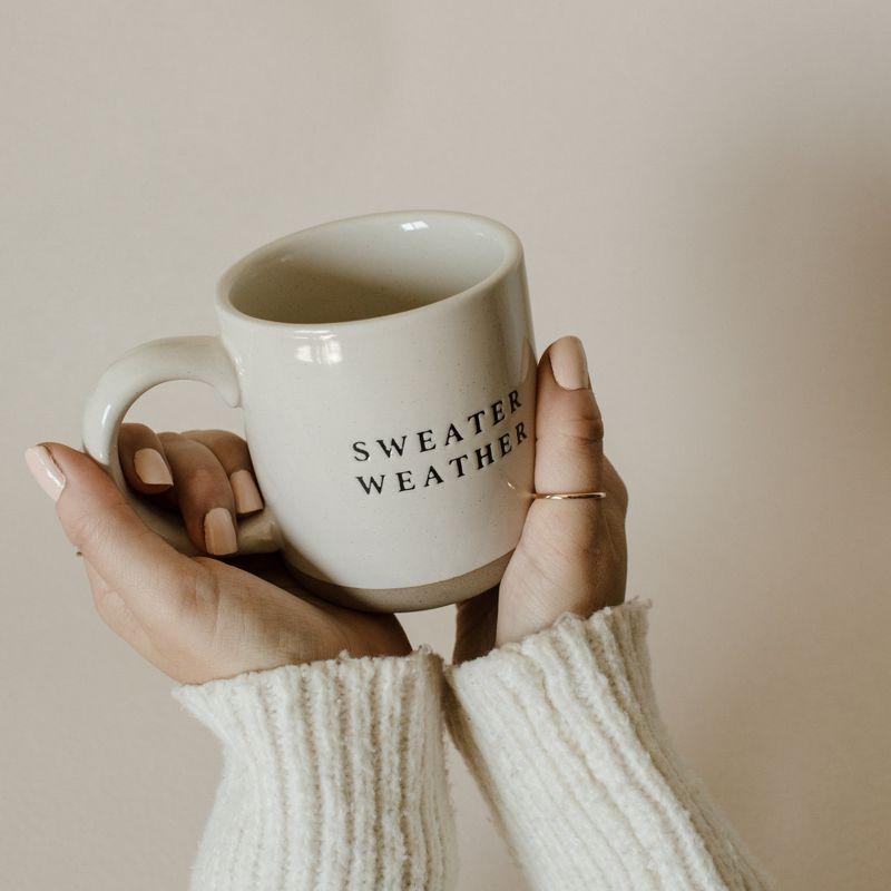 Sweet Water Decor Sweater Weather Stoneware Coffee Mug -14oz