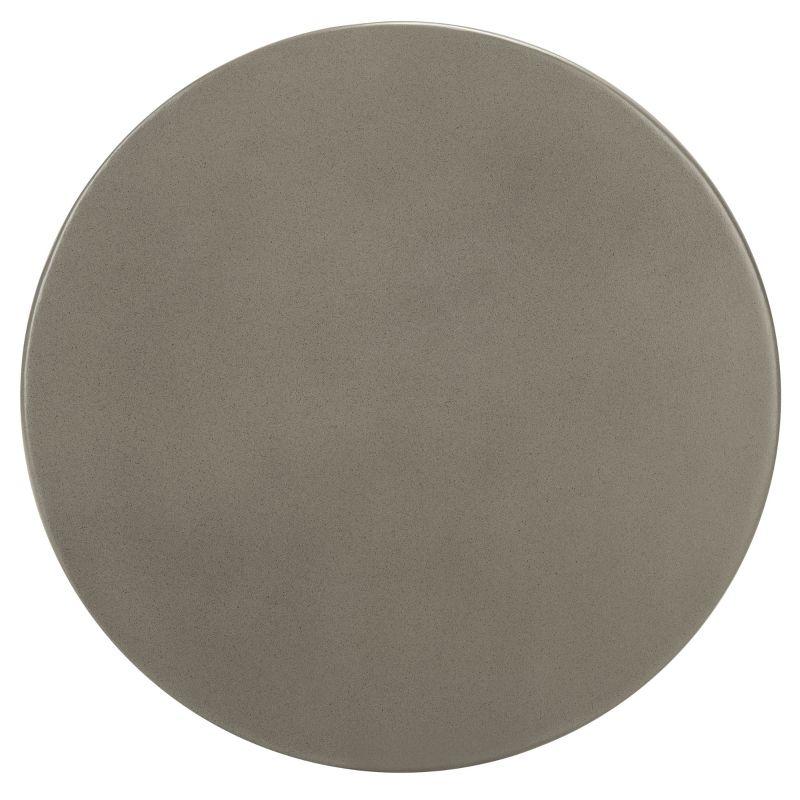 Kavita Concrete Accent Stool - Indoor/Outdoor - VNN1035 - Gray - Safavieh