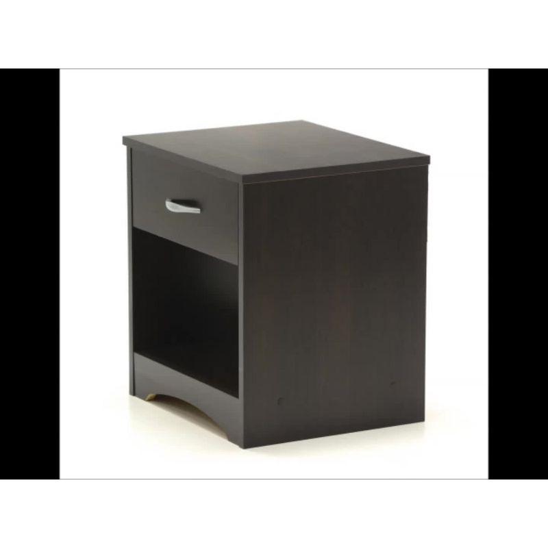 Beginnings Nightstand with Drawer & Open Shelf - Cinnamon Cherry - Sauder