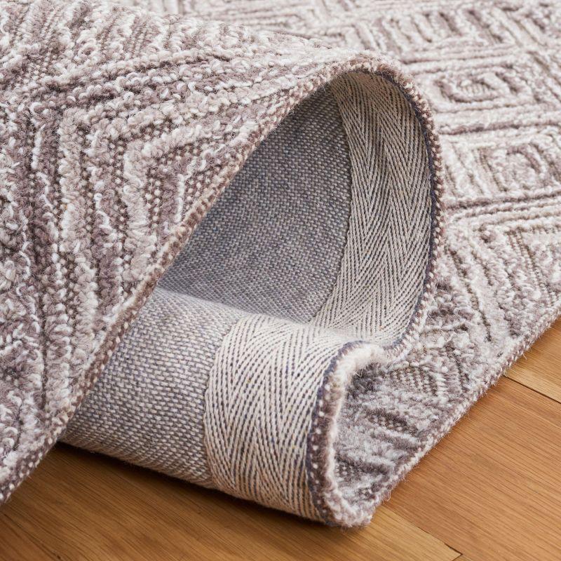 Textural TXT201 Hand Tufted Area Rug - Brown - 8'x10' - Safavieh.