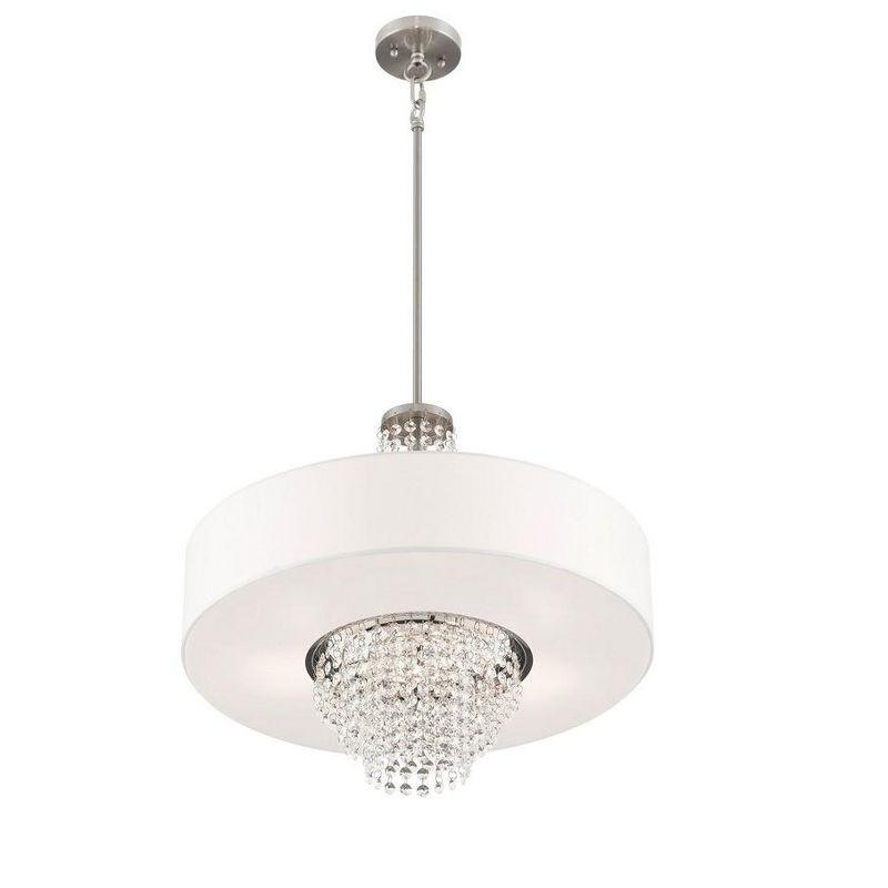 Livex Lighting Carlisle 5 - Light Chandelier in  Brushed Nickel