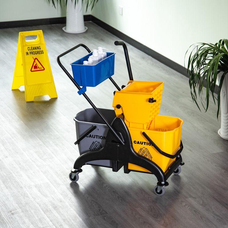 HomCom Mop Bucket Set