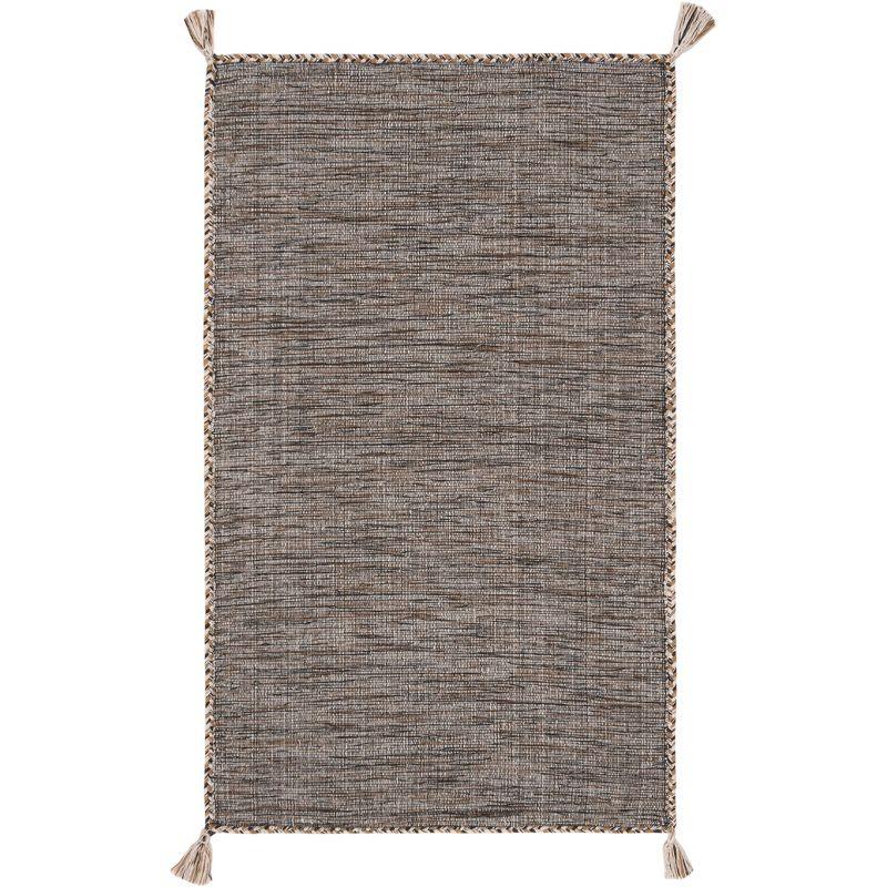 Montauk MTK150 Hand Woven Indoor Accent Rug - Beige/Black - 2'3"x5' - Safavieh