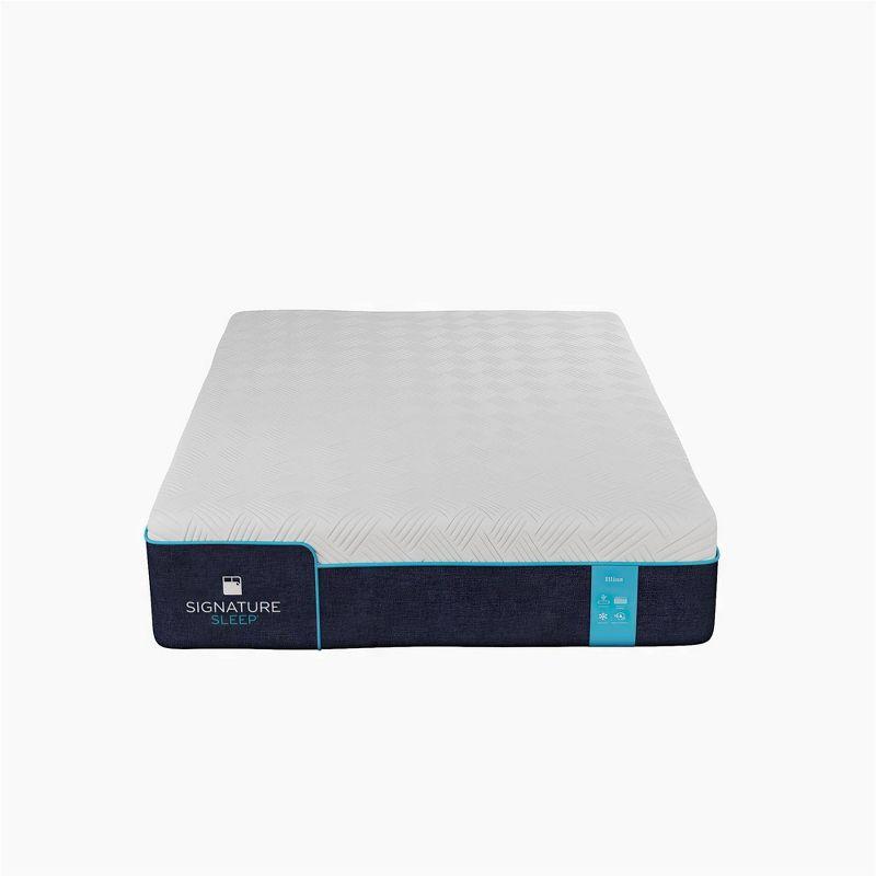 Signature Sleep Bliss 12" Charcoal Cool Gel Memory Foam Mattress Full: Medium Firm, CertiPUR-US, OEKO-TEX Certified