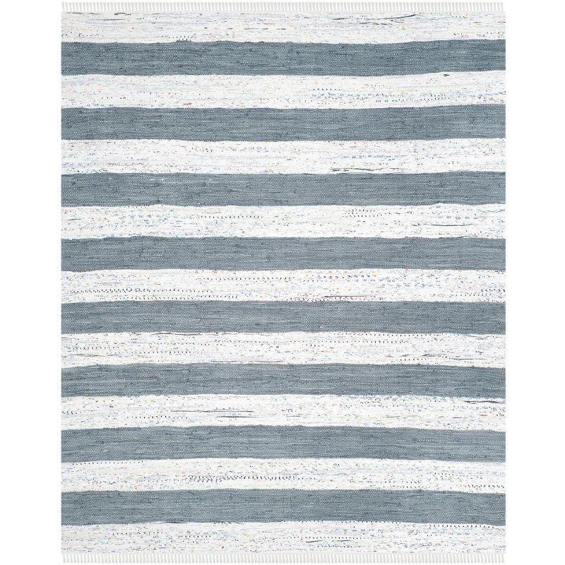 Montauk MTK720 Hand Woven Indoor Area Rug - Ivory/Grey - 10'x14' - Safavieh.