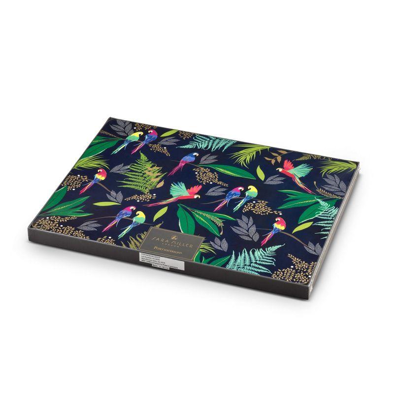 Sara Miller London for Pimpernel Parrot Placemats Set of 4 - 15.7 x 11.7 Inch