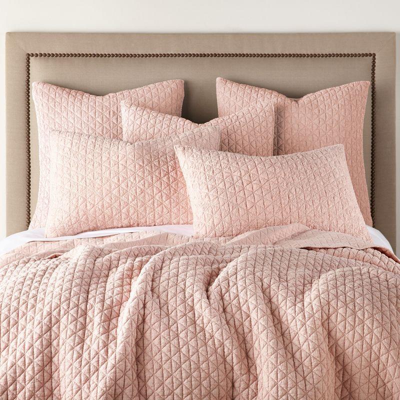 Rowan Blush Twin Quilt Set- HomThreads by Levtex Home