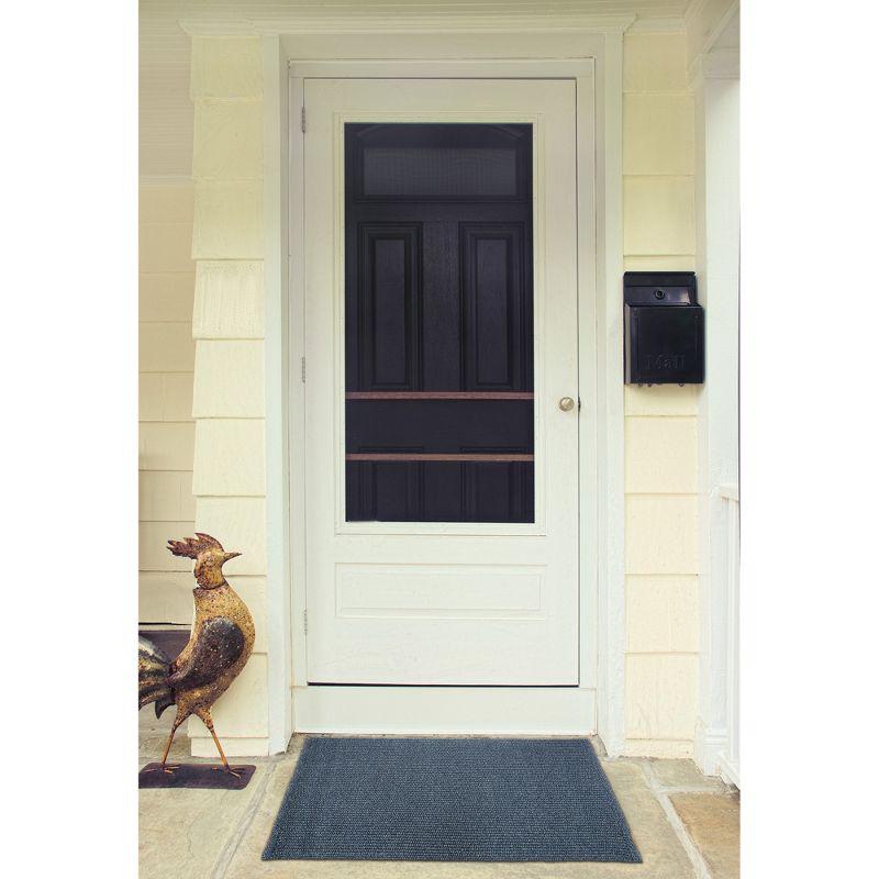 Liora Manne Avalon Texture Indoor/Outdoor Rug Navy 2' x 3'