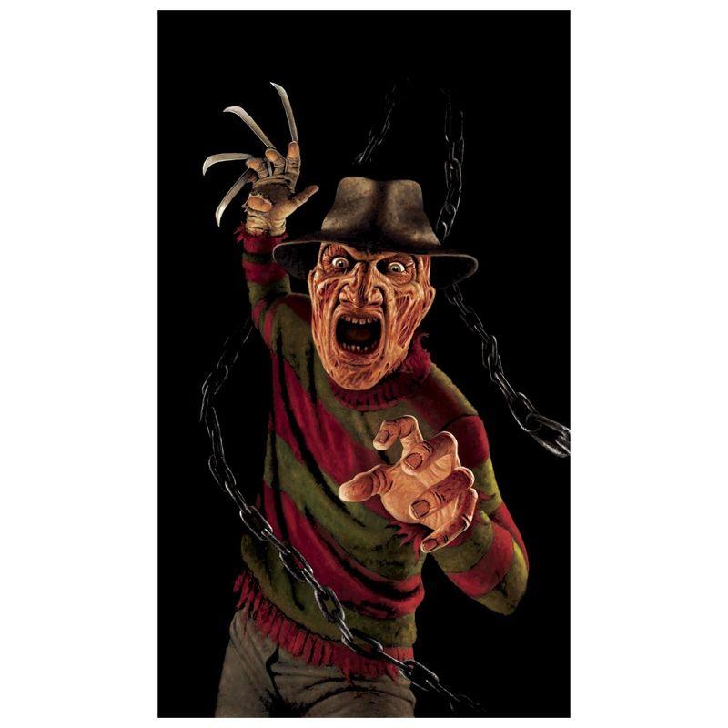 WOWindow Nigtmare On Elm St Freddy Krueger Full Size Halloween Window Sticker