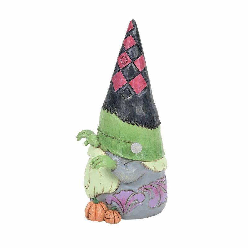 Jim Shore 6.5 Inch Green Monster Halloween Gnome Figurine