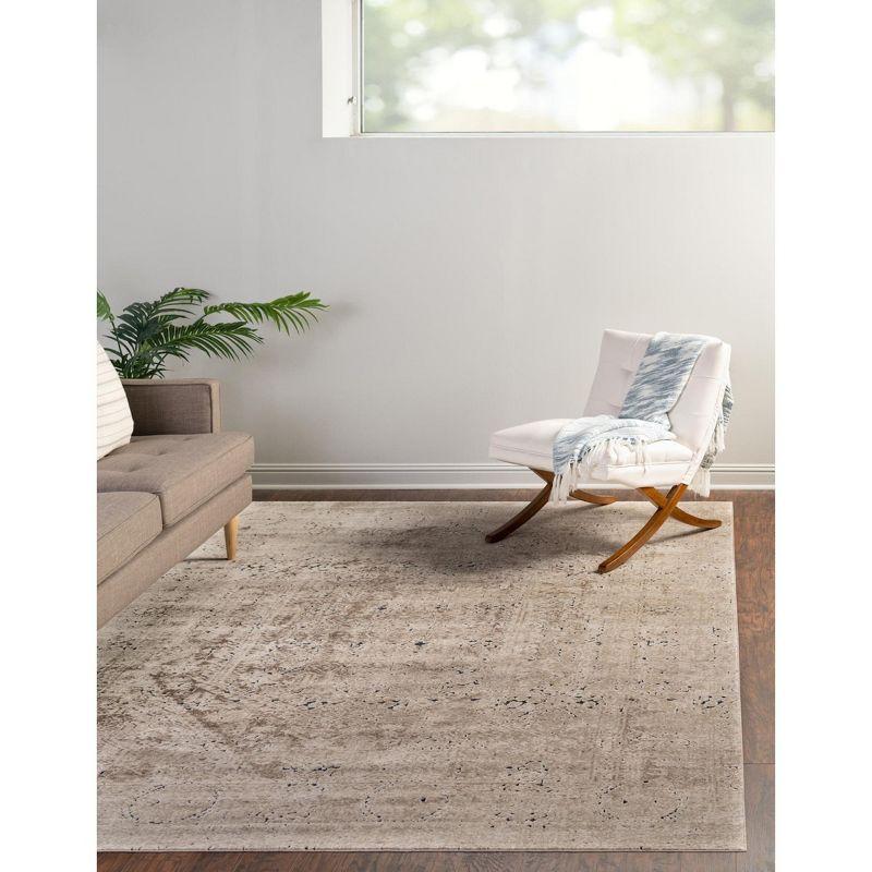 Unique Loom Chateau Quincy Abstract Indoor Woven Area Rug