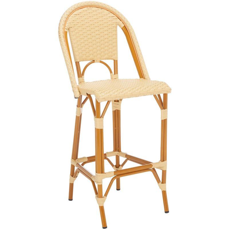 California Barstool - Indoor/Outdoor - PAT7534 - Natural - Safavieh