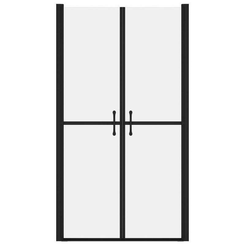 33.9'' - W x 74.8'' H Double Sliding Door Framed Shower Door with