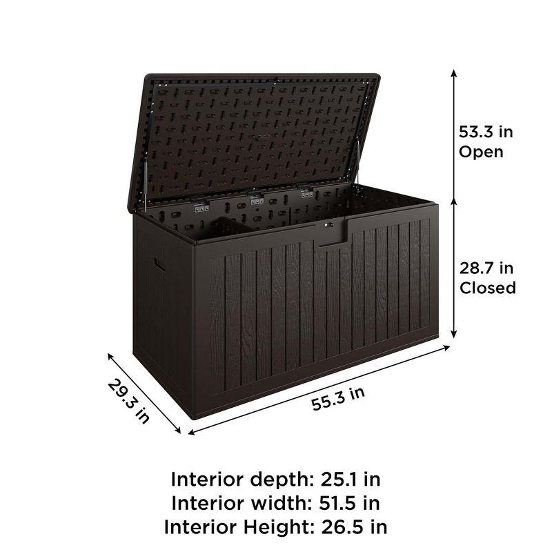 COSCO Indoor/Outdoor Large Storage Deck Box