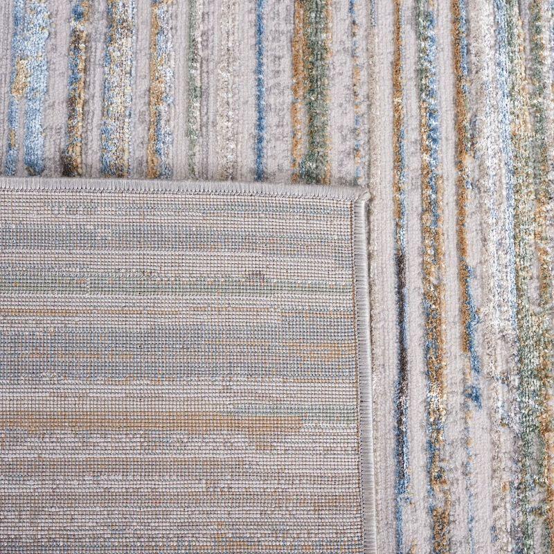 Bel Air BLA240 Power Loomed Runner Rug - Beige/Gray - 2'2"x9' - Safavieh.