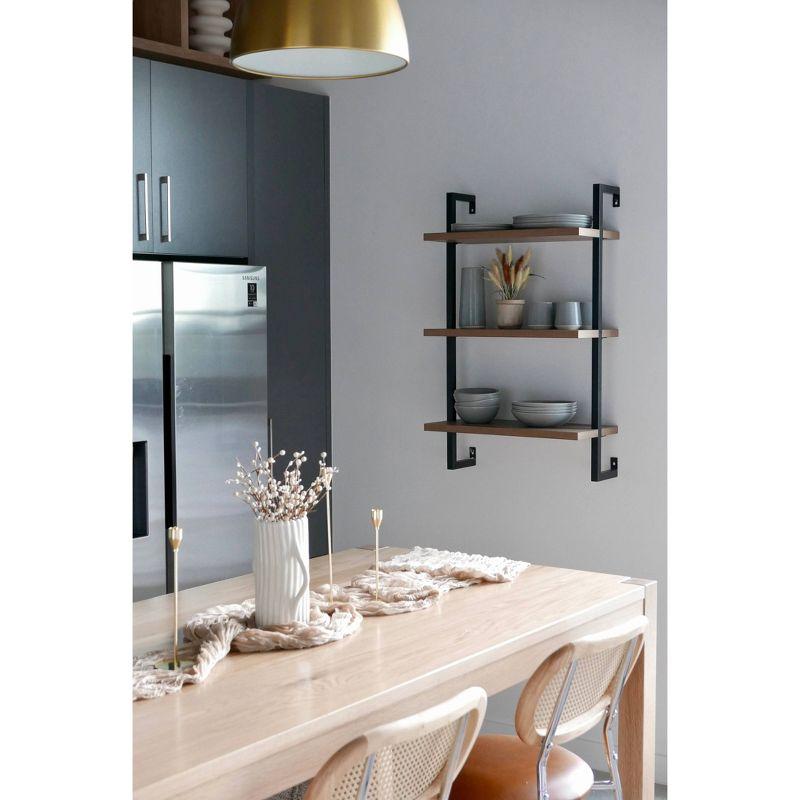 Nathan James Floating Bookcase