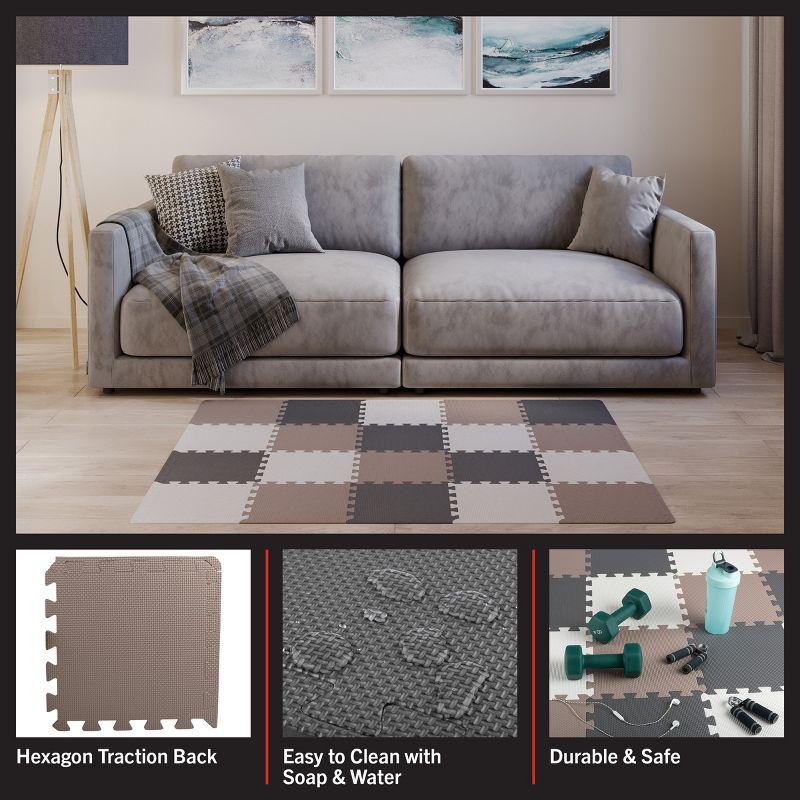 Foam Floor Tiles 20PK - 20sqft (Neutral)