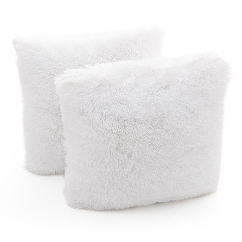 Faux Fur Throw Pillow