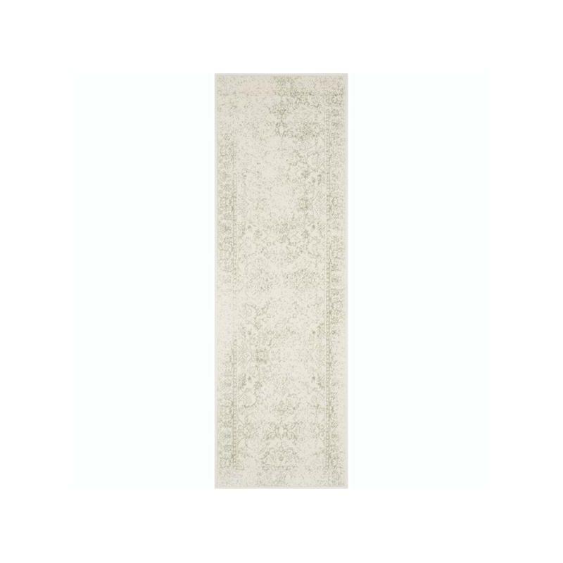 Adirondack ADR109 Machine Made Indoor Runner - Ivory/Sage - 2'1"x6' - Safavieh