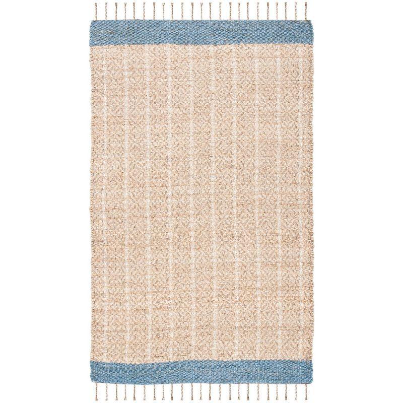 Sand & Stable™ Kevin Hand-Woven Cotton/Jute Gray/Beige Area Rug