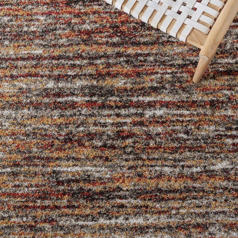 Retro RET2133 Power Loomed Indoor Area Rug - Ivory/Gold - 4'x6' - Safavieh.