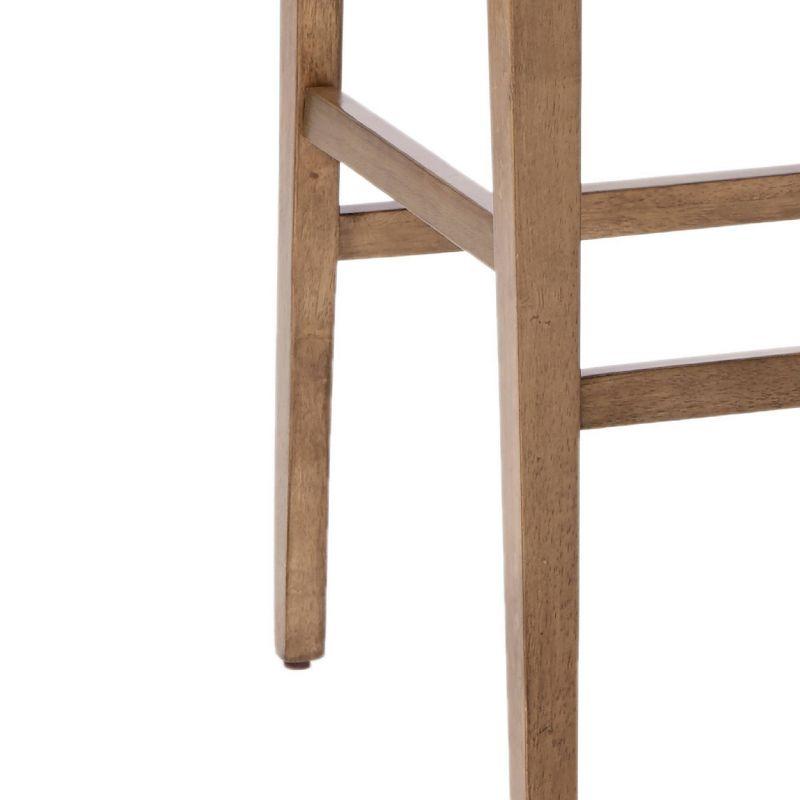 Porschia Solid Wood Bar & Counter Stool