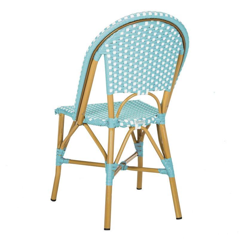 Casidy Polyethylene (PE) Wicker Wicker Outdoor Dining Side Chair