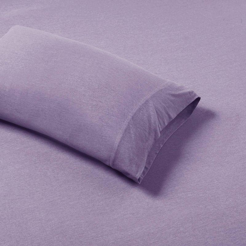 Cotton Blend Jersey Knit All Season Sheet Set