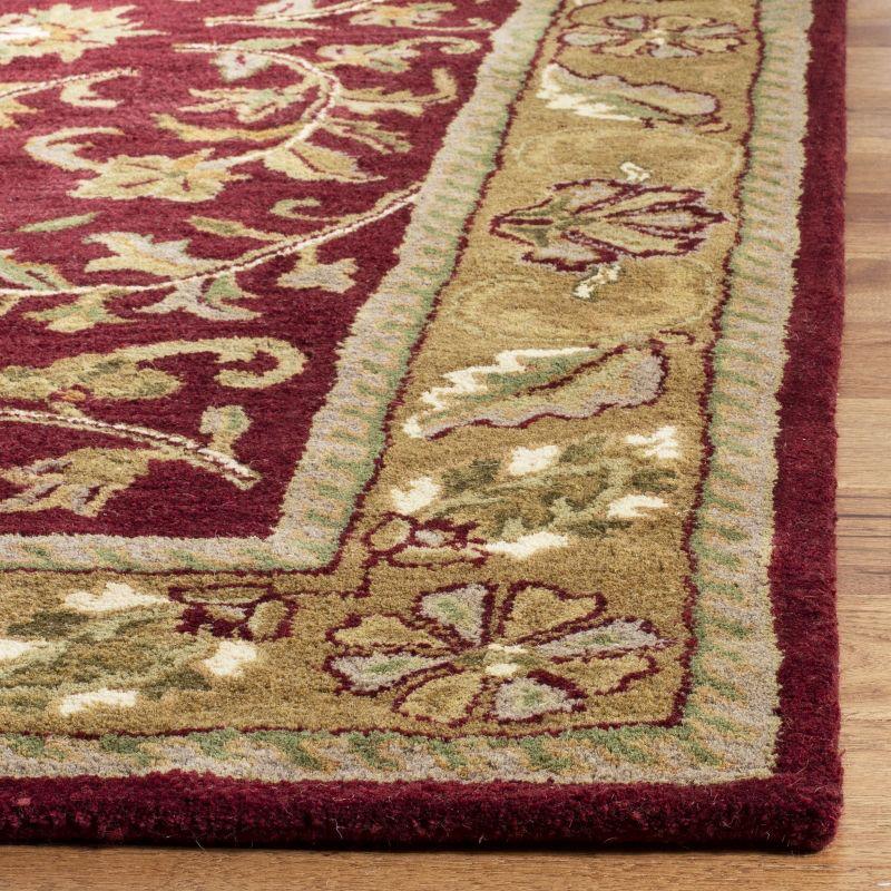 Heritage HG170 Handmade Area Rug - 7'6"x9'6" - Red/Gold - Safavieh