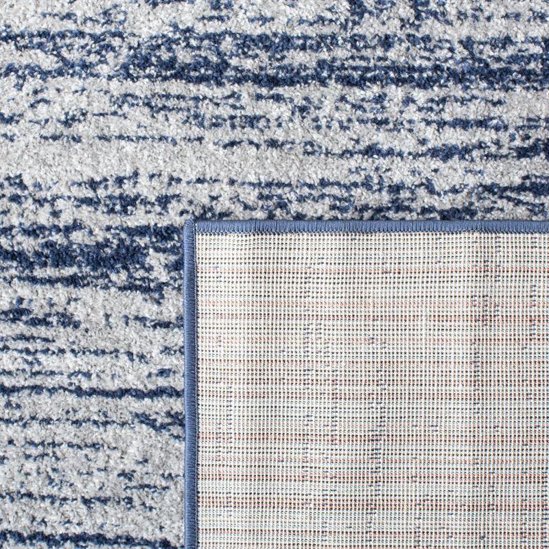 Adirondack ADR113 Machine Made Indoor Accent Rug - Navy/Grey - 3'x5' - Safavieh